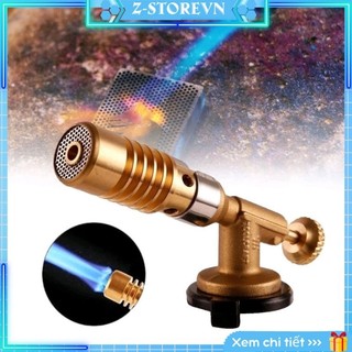 Đèn khò gas WY-733 1300 độ bằng đồng nguyên khối độ bền cao. Súng khò gas mini
