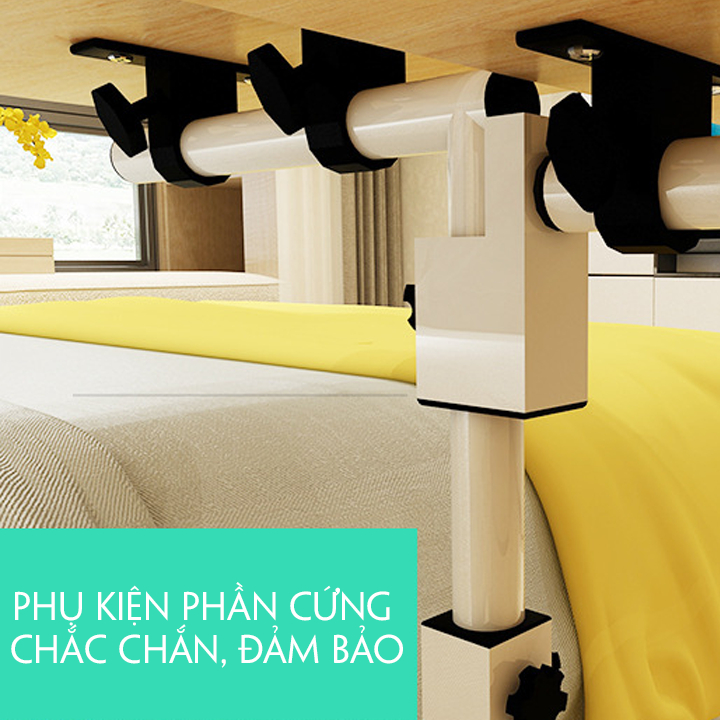 Bàn để máy tính có bánh xe di chuyển thông minh loại 1, bàn làm việc, bàn laptop