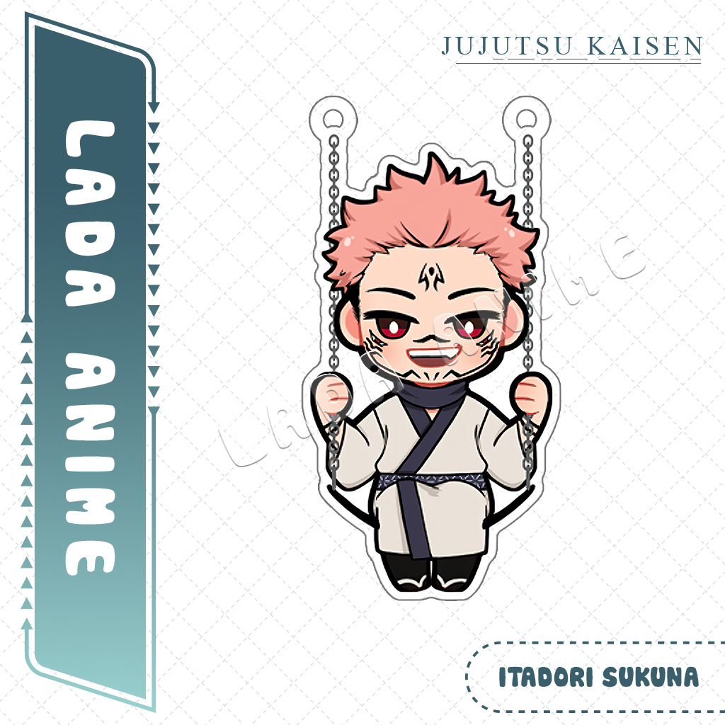 Standee Xích Đu Anime JJK Jujutsu Kaisen Chú Thuật Hồi Chiến Tùy Chọn Nhân Vật Và Khung Xích Đu, Mô Hình Mica Anime