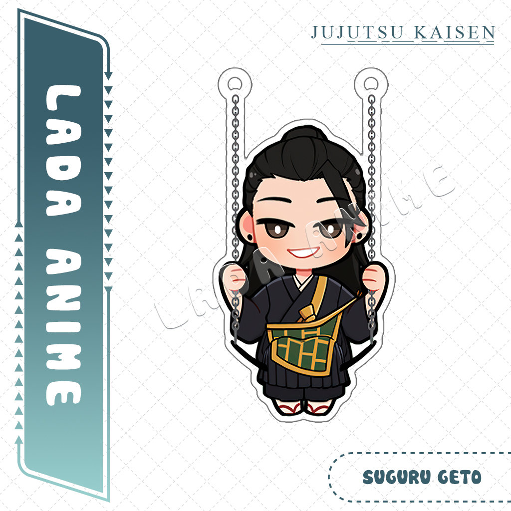 Standee Xích Đu Anime JJK Jujutsu Kaisen Chú Thuật Hồi Chiến Tùy Chọn Nhân Vật Và Khung Xích Đu, Mô Hình Mica Anime