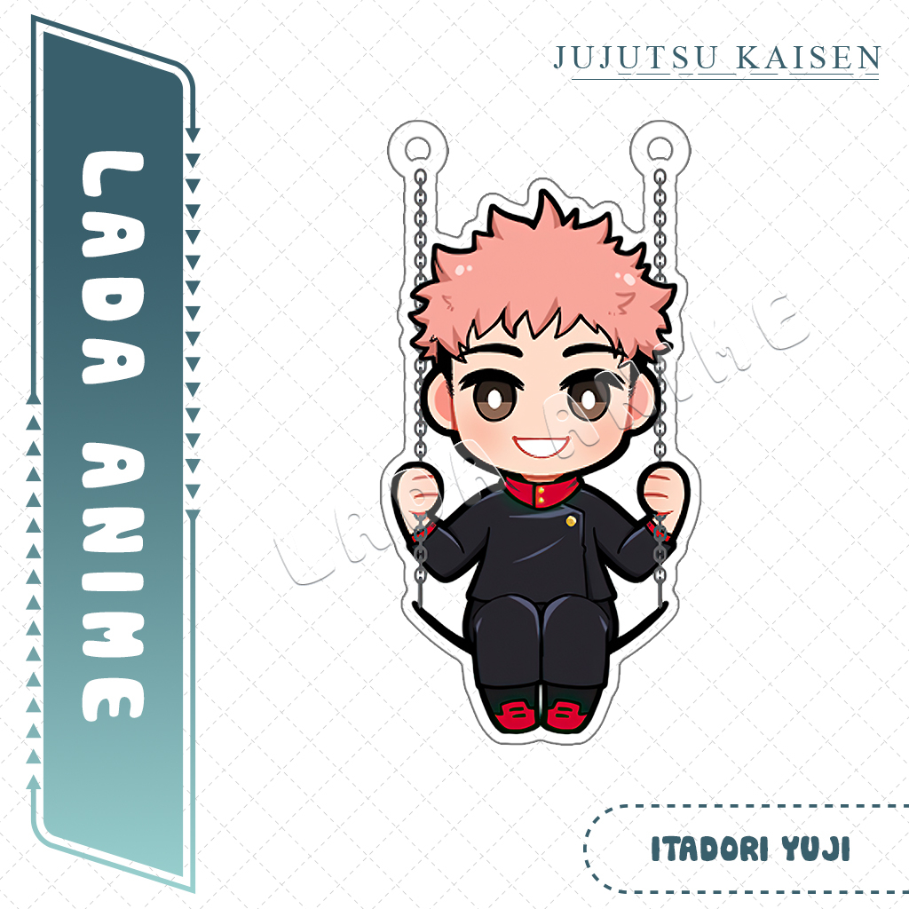Standee Xích Đu Anime JJK Jujutsu Kaisen Chú Thuật Hồi Chiến Tùy Chọn Nhân Vật Và Khung Xích Đu, Mô Hình Mica Anime