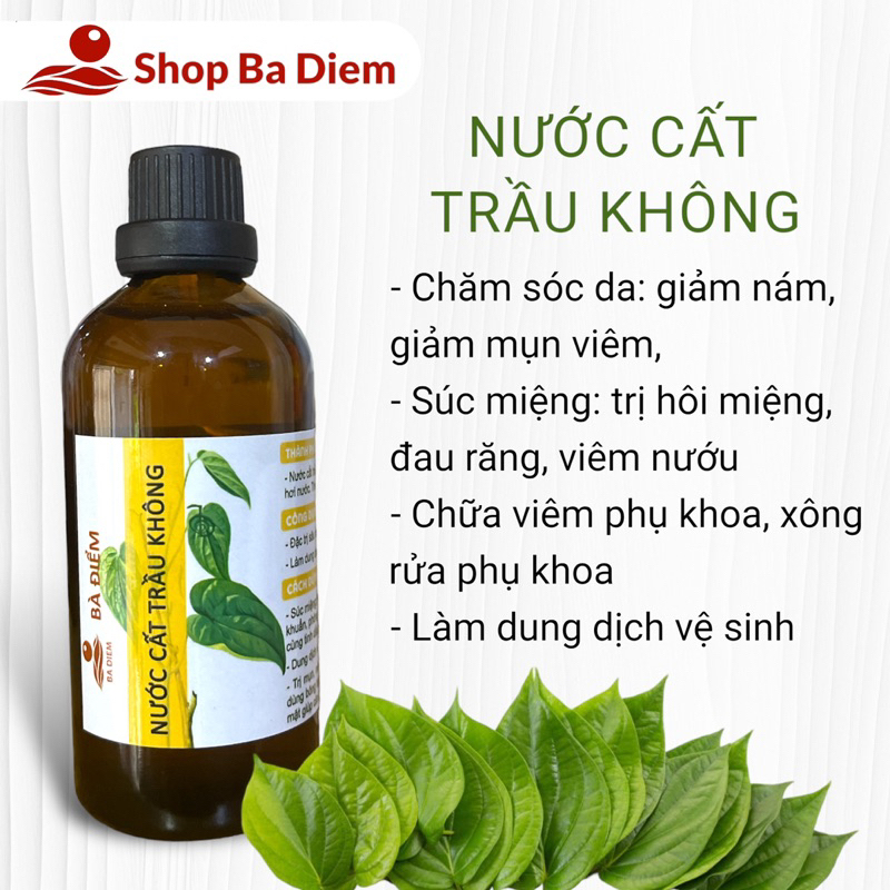 Gói Thảo Dược Xông Vùng Kín và Dung Dịch Trầu Không Vệ Sinh Vùng Kín- Shop Bà Điểm