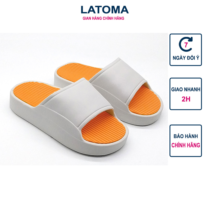 Dép bánh mì nữ cao 3 phân chất liệu mềm mại êm chân thời trang Latoma TA7491