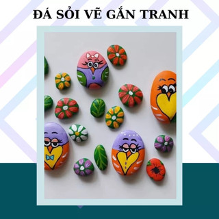 1 kg đá cuội vẽ tranh đá