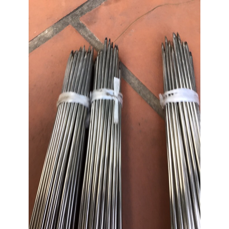 Xiên nướng thịt inox - xiên nướng thức ăn bằng inox dài 60cm