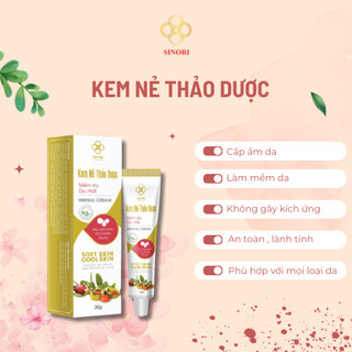Kem nẻ thảo dược, dưỡng ẩm Sinori 30g