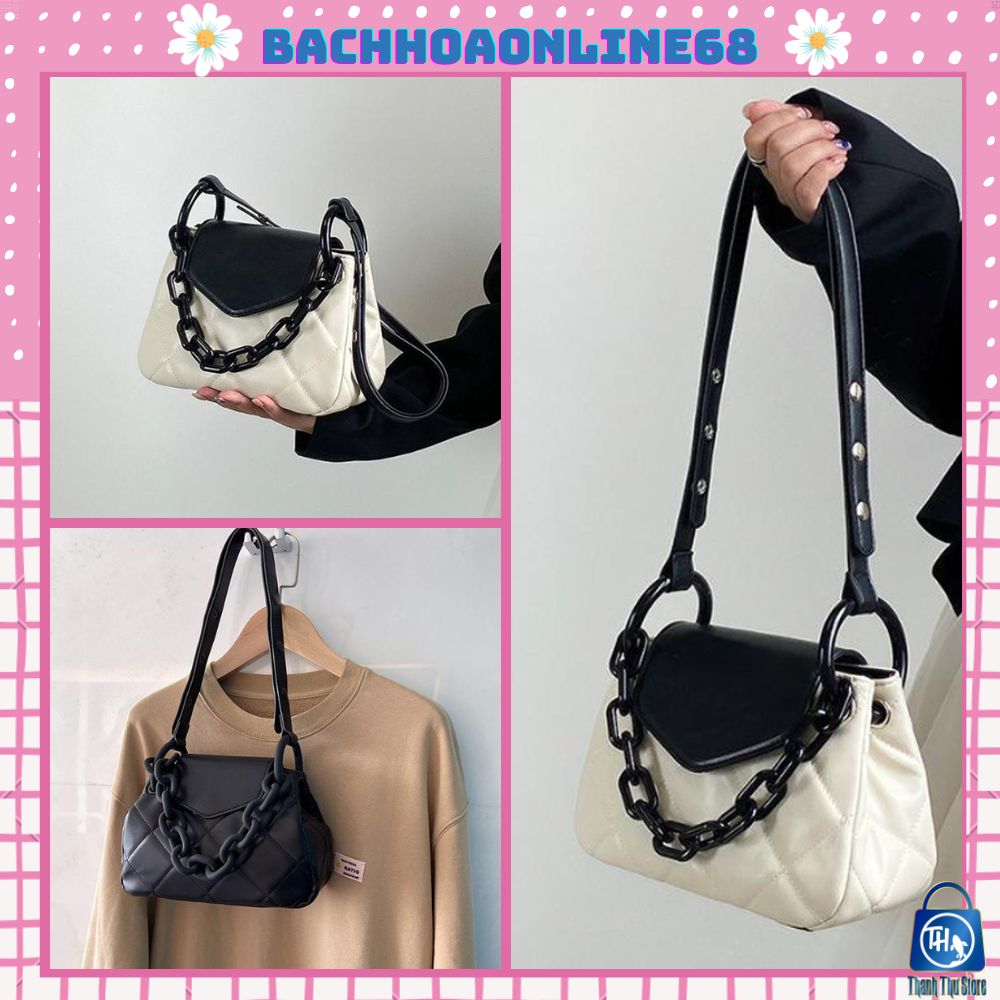 Túi nữ đeo chéo dáng xinh túi xách nữ đẹp giá rẻ phong cách thời trang xích to Bachhoaonline68 794