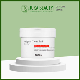 (Mẫu mới) Bông tẩy da chết ngăn ngừa mụn Cosrx One Step Original Clear/ Green Hero Calming Pad 70 miếng
