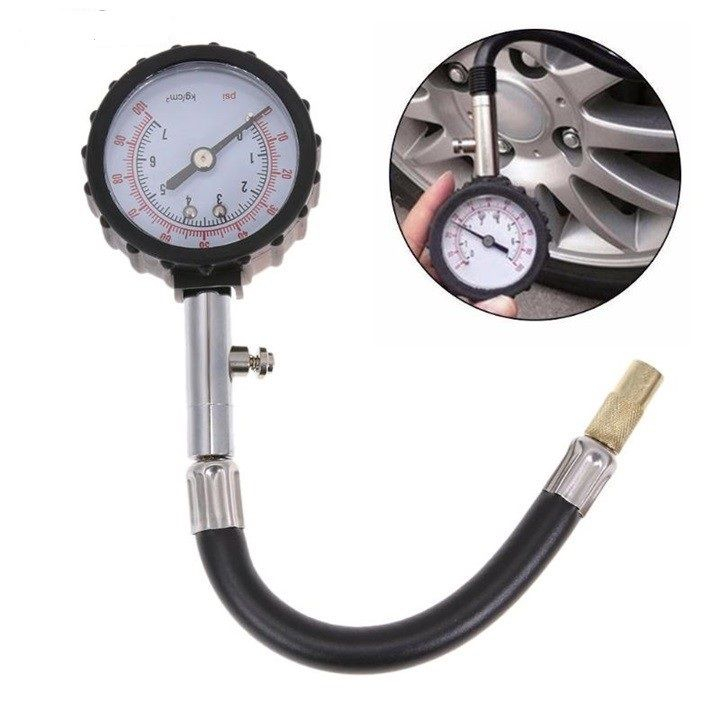 Đồng hồ đo áp suất hơi lốp xe ô tô,xe máy kiểm tra an toàn độ chính xác cao, thiết kế nhỏ gọn mang theo chất lượng cao