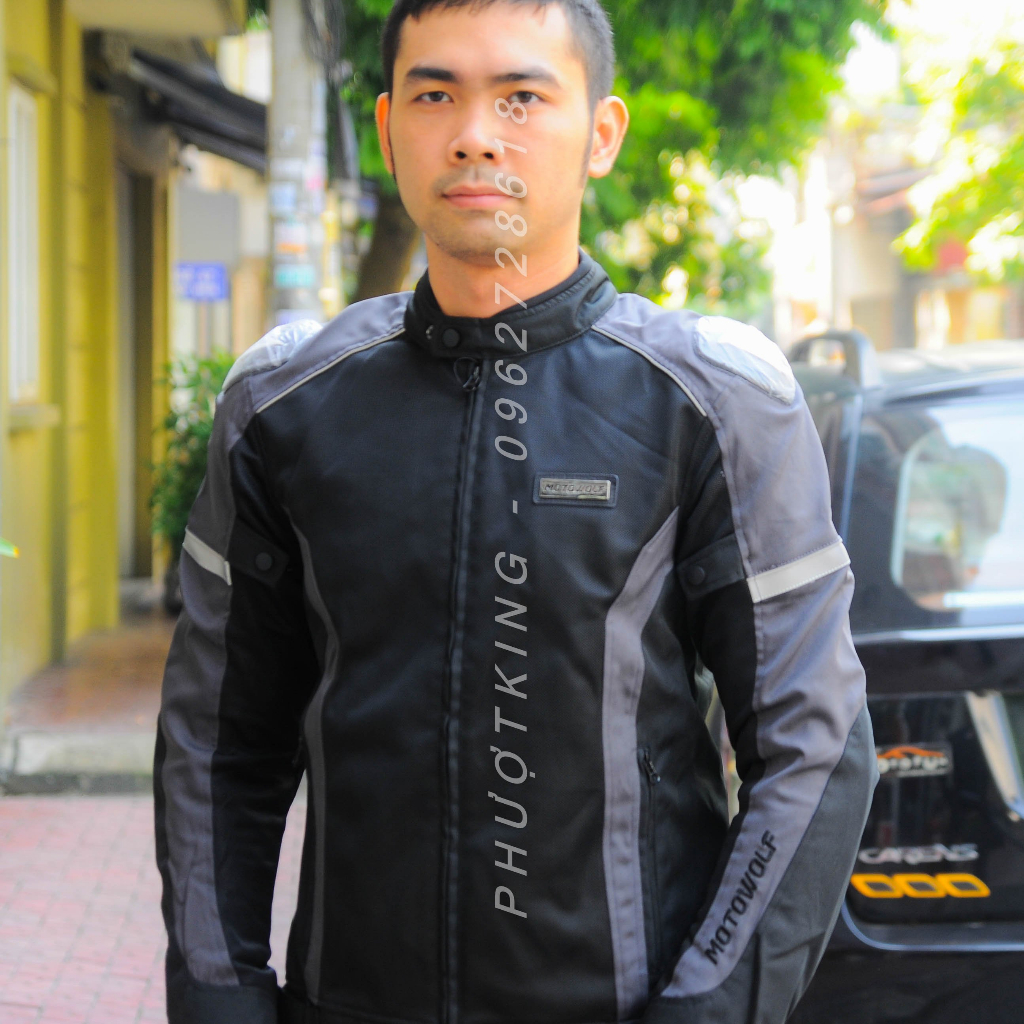 Bộ quần áo giáp MOTOWOLF chính hãng  - PHƯỢT KING