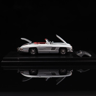  MÔ HÌNH 1:64 DCM - Mercedes-Benz 300SL Convertible Version Silver 