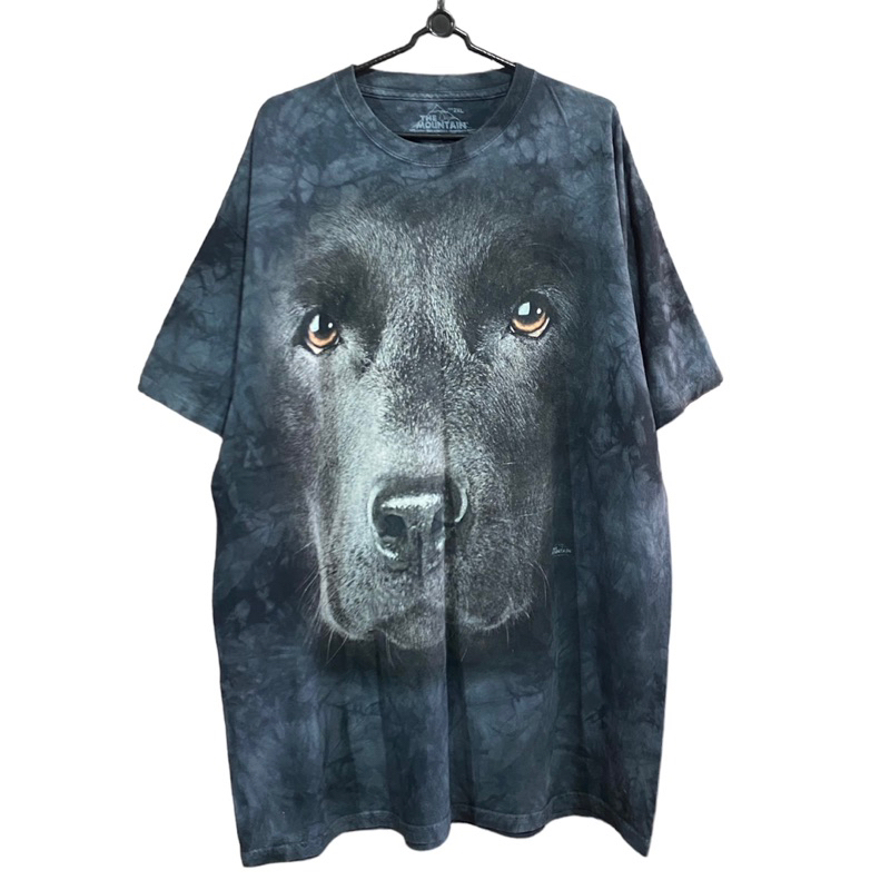 Áo Thun Mỹ 2hand Loang Màu Siêu Phẩm Hiệu THE MOUNTAIN 2015 Size 2XL Độ Mới Cao Vải Dày Dặn