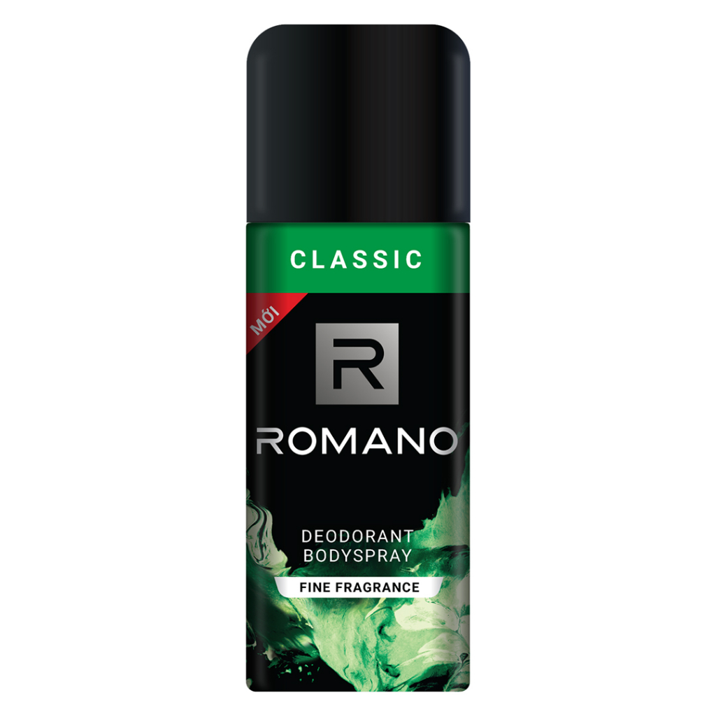 Xịt Khử Mùi Romano Hương Nước Hoa 150ml Hasaki Sản Phẩm Chính Hãng
