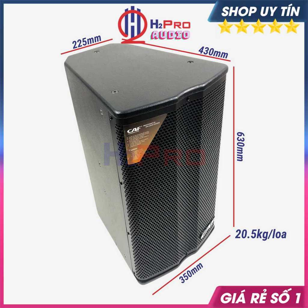 2 Loa Full Bass 30 Caf Kb12 1000W Nhập CN, Từ 190 Coil 76, Treble Kèn 450, Loa Hát Karaoke Gia Đình Cao Cấp-H2Pro Audio