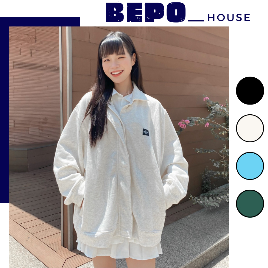 Áo Khoác Jacket Form Rộng TINY Phong Cách Ulzzang BEPO