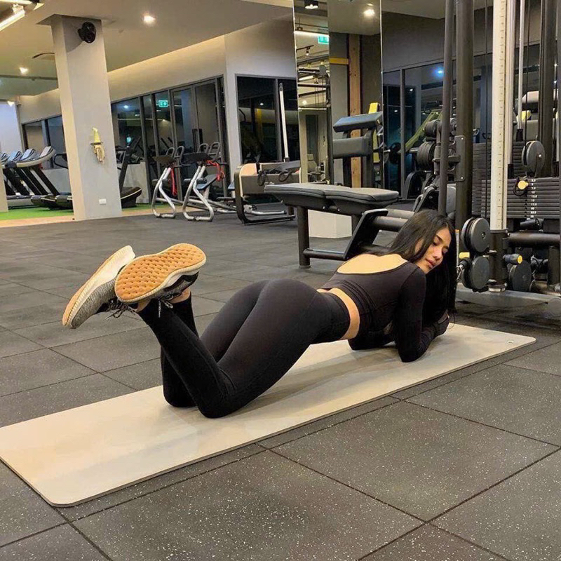 Quần Dài Thể Thao Nữ 90D Vải Thun Co Dãn 4 Chiều Tập Gym, Yoga