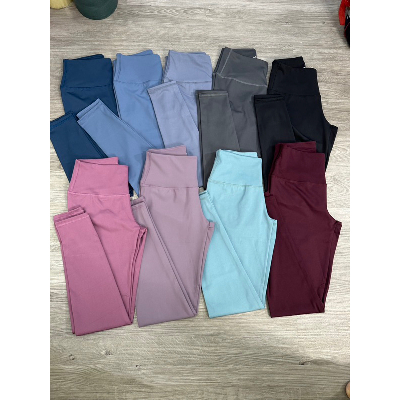 Quần Dài Thể Thao Nữ 90D Vải Thun Co Dãn 4 Chiều Tập Gym, Yoga