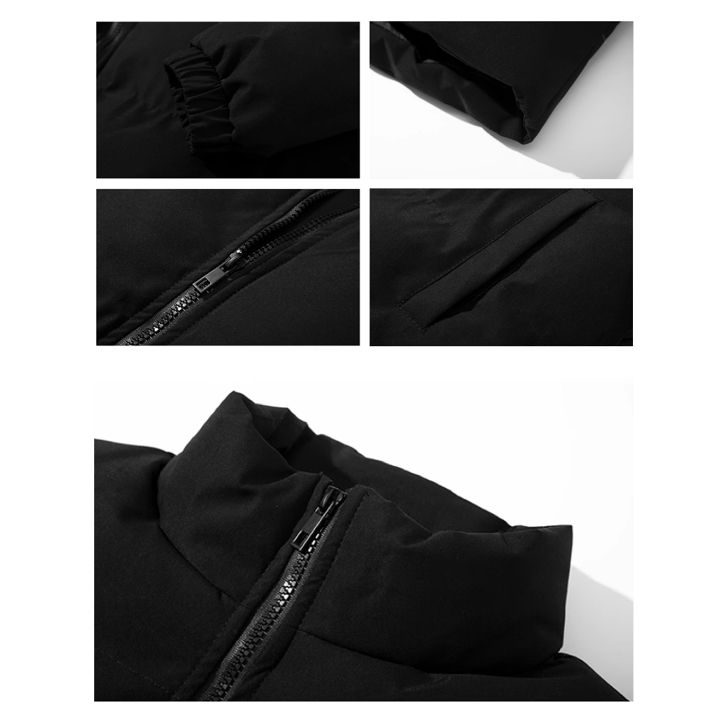 Áo Phao Champion Cao Cấp Cực Ấm, Áo Khoác Lông Vũ Đại Hàn Champion Streetwear