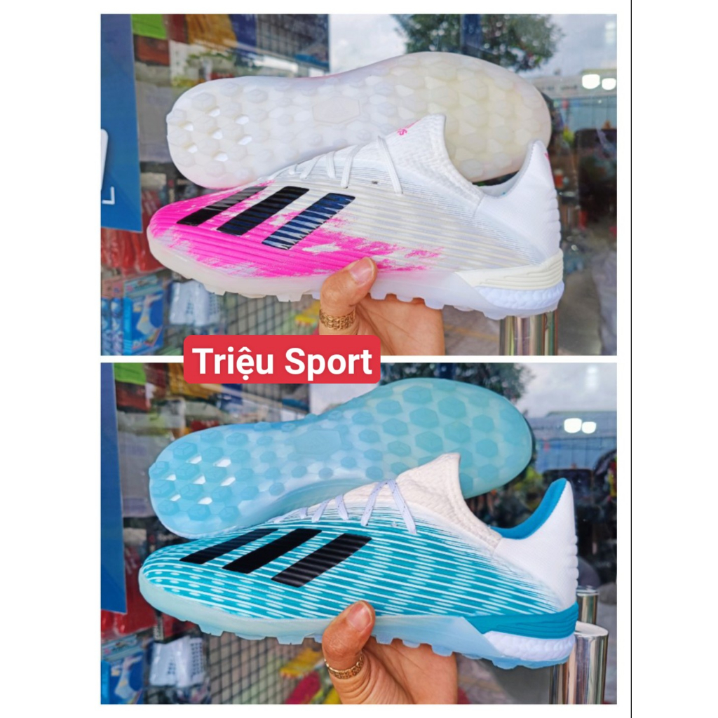 giày đá bóng x19.1 tf ( tặng khâu đế trọn đời)