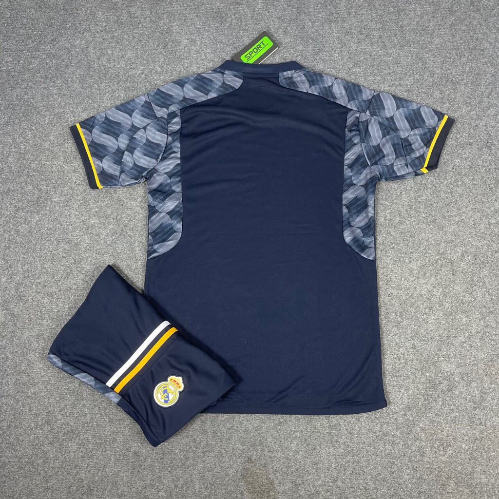 Áo Bóng Đá Câu Lạc Bộ REAL MADRID - Mẫu Mới 2024 - Vải Gai Thái Mịn Cao Cấp - Thoáng Mát - Thấm Hút Mồ Hôi