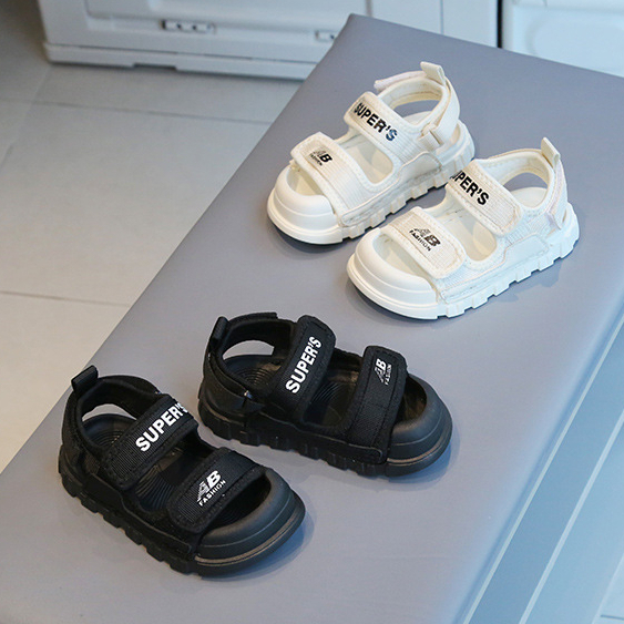 Dép sandal cho bé trai bé gái thời trang phong cách đế mềm nhẹ êm quai dán tiện lợi sz22-31 Giày của bé 365