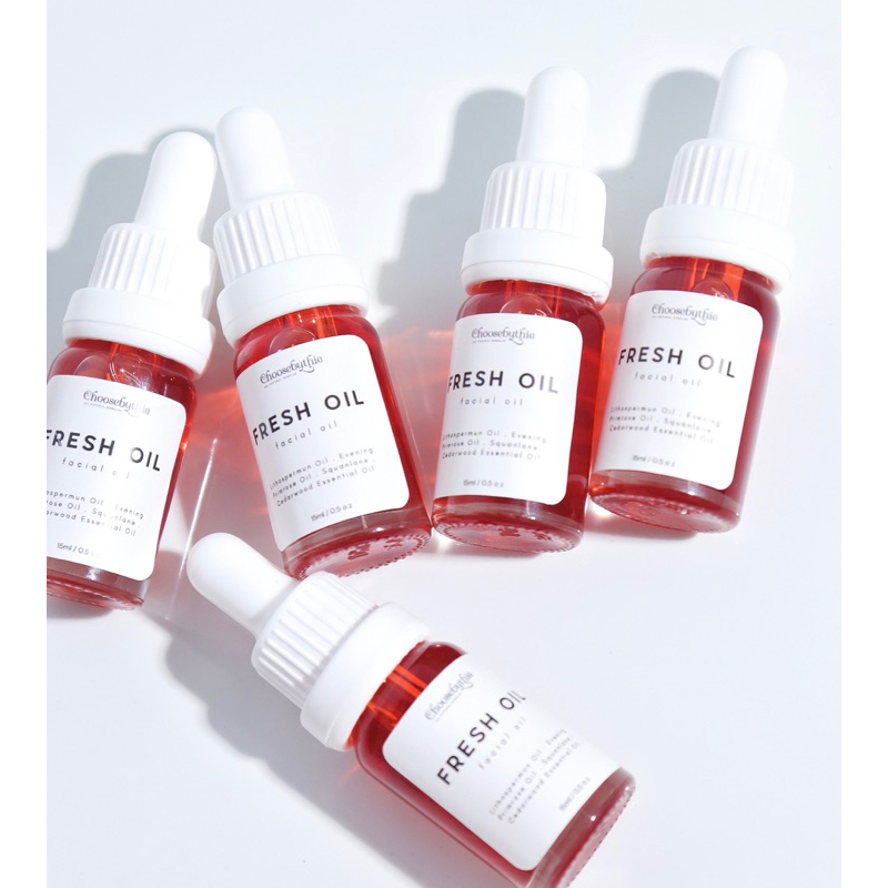 Fresh Oil dầu dưỡng da thuần chay, dành cho da sau mụn - Choosebythie