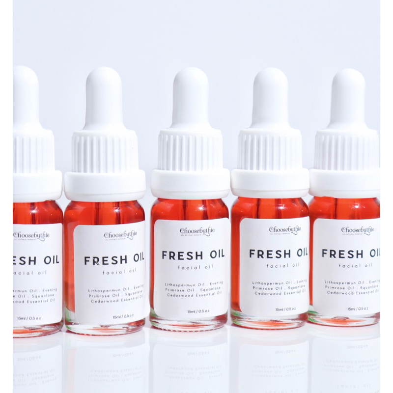 Fresh Oil dầu dưỡng da thuần chay, dành cho da sau mụn - Choosebythie