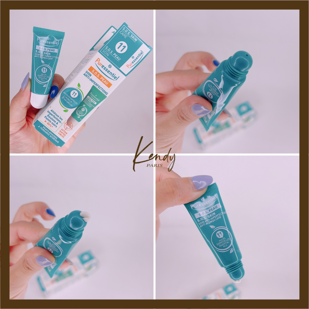 Chấm Mụn SOS Giảm Thâm Tái Tạo Da Puressentiel Soin Anti-Imperfections Reau 10ml