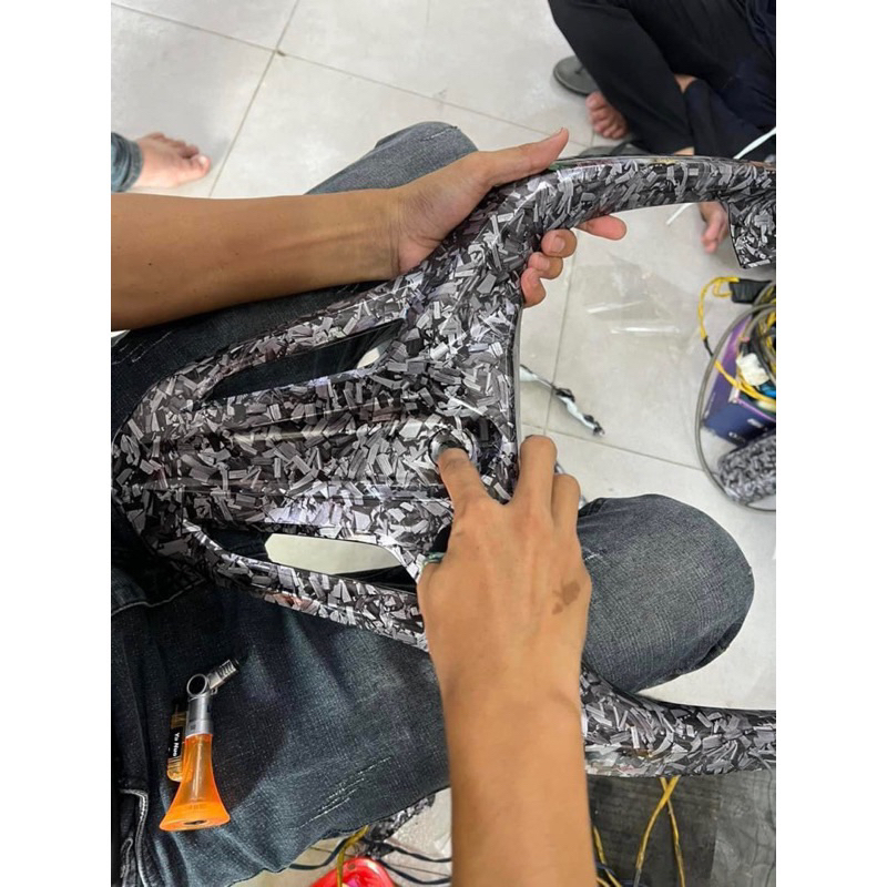 Decal Carbon Forged cao cấp