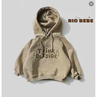 Áo Nỉ Hoodie dài Tay Lót Lông Ấm Áp cho bé Trai Và Bé Gái phong Cách Hàn