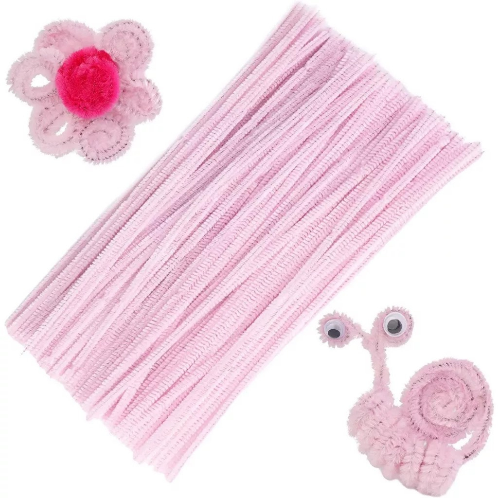 100 cành kẽm nhung, kẽm lông làm hoa, trang trí uốn hình