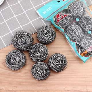 Set 6 Búi Sắt Cọ Xoong Nồi đa năng