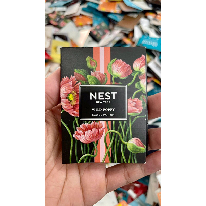 1 vial chính hãng nước hoa Nest wild poppy Nest black tulip