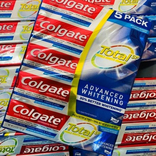 Kem đánh răng Colgate Total Advanced Whitening (181g - Mỹ)