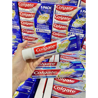 Kem đánh răng Colgate Total Advanced Whitening (181g - Mỹ)