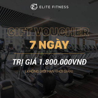 [HỐ CHÍ MINH] E-voucher Elite Fitness - 07 ngày tập luyện không giới hạn