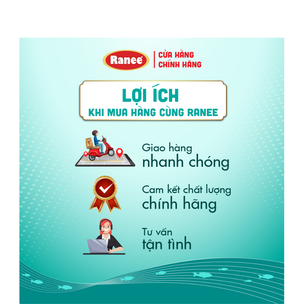 Nước mắm nhĩ dinh dưỡng Ranee cá cơm 40N 500ml