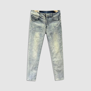 Quần Jean Nam Lb, Vải Jean Denim Co Giãn, Màu Xám Đen Trơn, Phom Slim Fit Dnbb5226