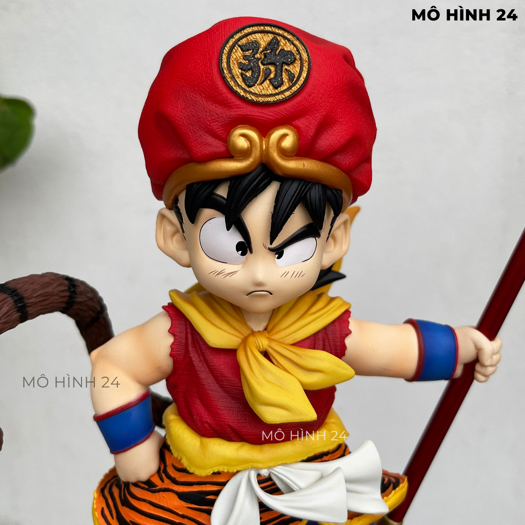 Mô hình nhân vật Goku Ngộ Không fanart songoku cosplay tôn ngộ không figure Dragonball Gohan wukong VF