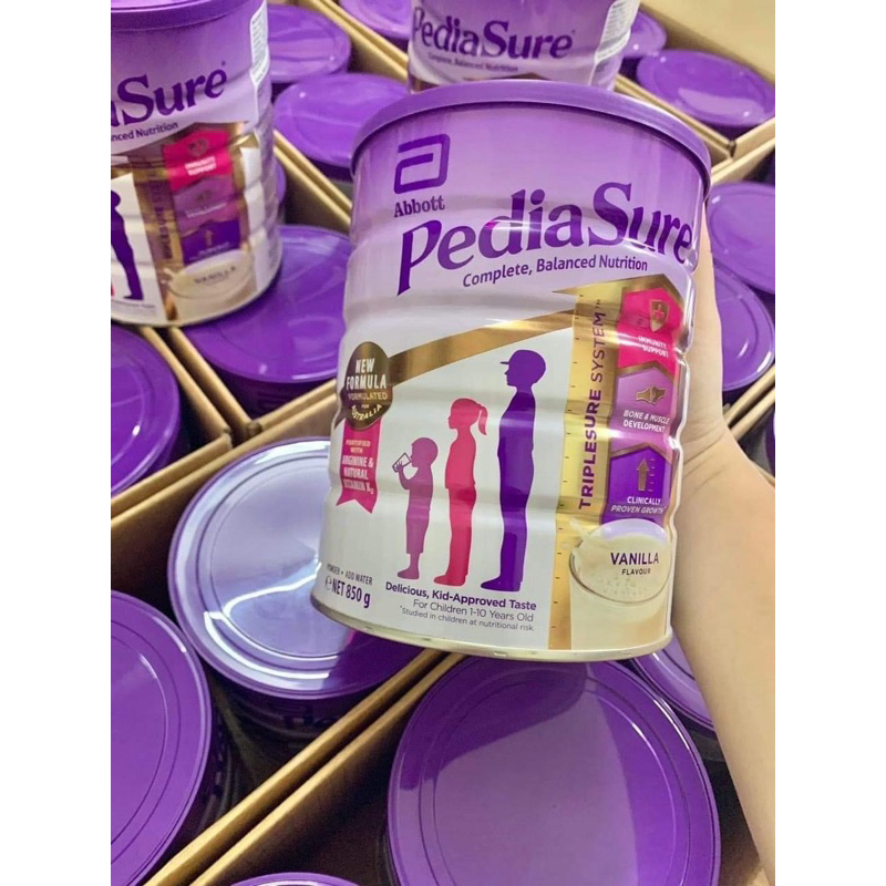 Sữa pediasure 850g vị vani úc date 2025