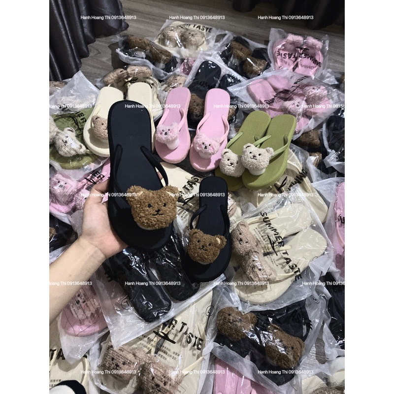 Tông gấu 4 màu cutee