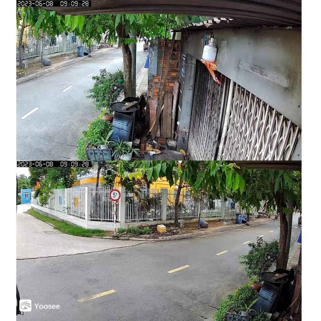 Camera YooSee 2 mắt - chuẩn 5.0mpx siêu nét-Camera Yoosee PTZ 2 Mắt Q52D - Xem 2 Màn Hình Cùng Lúc - Độ Phân Giải 5.0MP