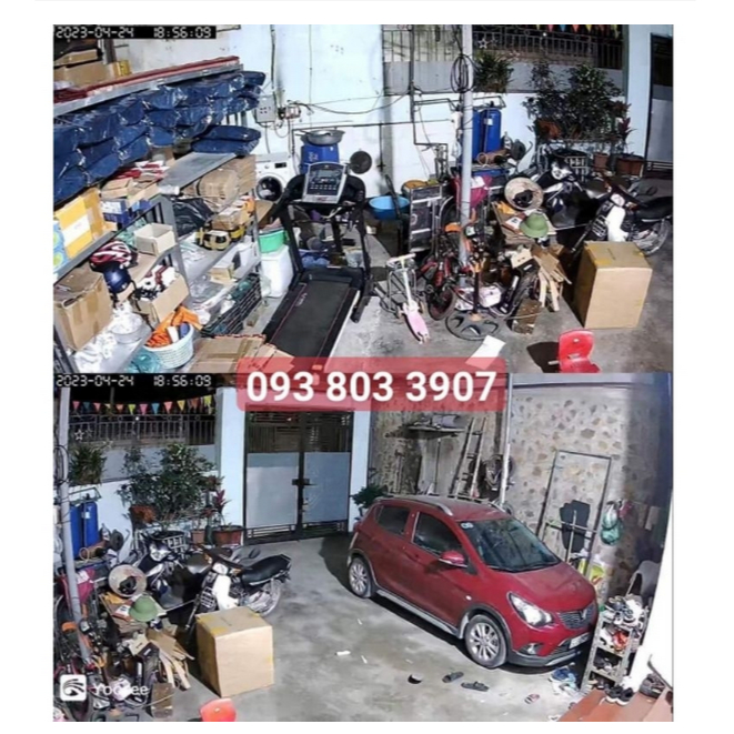 Camera YooSee 2 mắt - chuẩn 5.0mpx siêu nét-Camera Yoosee PTZ 2 Mắt Q52D - Xem 2 Màn Hình Cùng Lúc - Độ Phân Giải 5.0MP