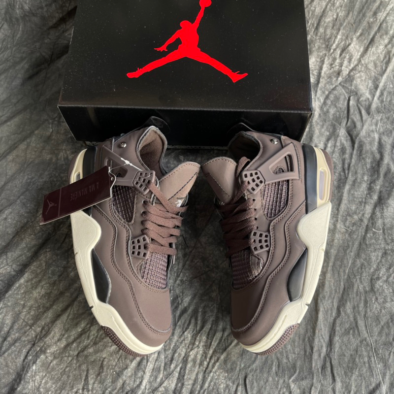 Giày Jordan 4 Retro A Ma Maniére Violet Ore Màu Nâu