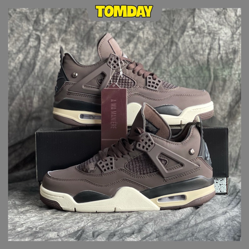 Giày Jordan 4 Retro A Ma Maniére Violet Ore Màu Nâu
