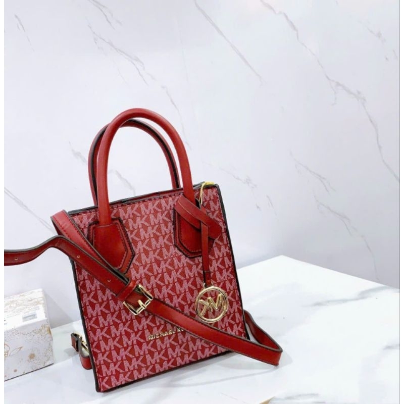 Túi xách nữ điện thoại Mk size 17 cm cầm tay, đeo chéo nhỏ gọn