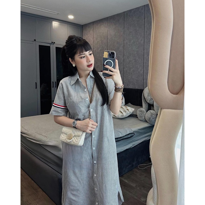 Váy Sơ Mi Thomp Hàng Chuẩn KAB