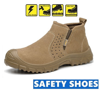 Giày Bảo Hộ Lao Động Nam GNBH15 Dáng Thể Thao - Đế Thép Mũi Thép Giày thể thao nam đế cao - Giày Sneakers Nam