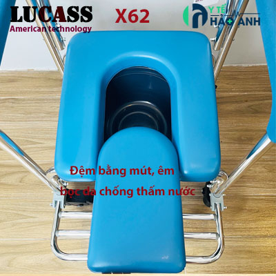 Ghế bô vệ sinh và tắm Lucass X62
