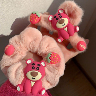 SET KẸP VÀ CỘT TÓC GẤU DÂU LOTSO